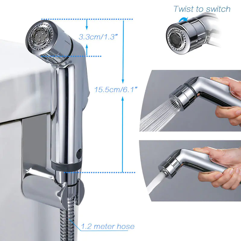 PureFlow™ Dual-Mode Bidet Sprayer